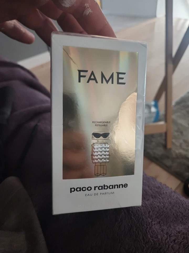 Unisex colonia/perfume Paco Rabanne 2.7 OZ Fame Eau de Parfum Spray Nuevo de Lote Antiguo Foto 1 de 4
