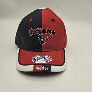 Houston Texans Hat Cap Strap Back Toddler Red Navy White NFL Football Reebok - Picture 1 of 8
