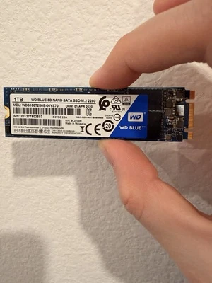 Western Digital WD Blue M.2 1TB Internal SSD Solid State Drive - Image 1 of 4