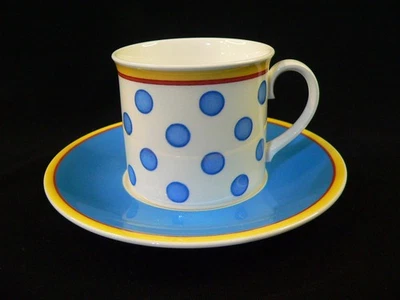 Villeroy & Boch Twist Anna gr Kaffeetasse Frühstückstasse 2 tlg.  Ø 8,5 cm - Bild 1 von 4