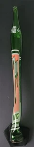 Vintage 7 Up Soda Stretched Twisted Art Glass 24" Bottle Great Pop Art Vase - Picture 1 of 6