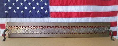 GUARDABARROS CHIMENEA VINTAGE ART NOUVEAU 41" X 6" Foto 1 de 4