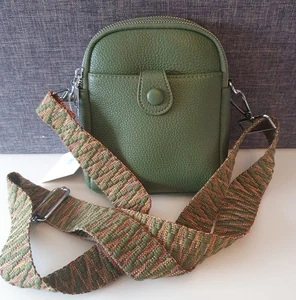 Taschen von Jamie Umhängetasche olivgrün Stoffriemen neu mit Etikett! - Bild 1 von 8
