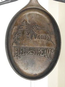 Field & Stream Gusseisen ovale Pfanne, guter Zustand. - Bild 1 von 7