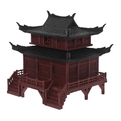  Japanese Home Decor Zen Garden Accessories Miniatures Fairy Pagoda - Image 1 of 4