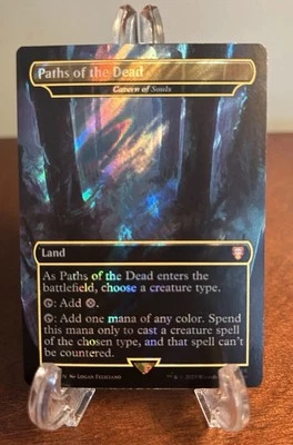 MTG Surge Foil Paths of the Dead Cavern of Souls Lord Of The Rings LOTR LP - Image 1 of 2