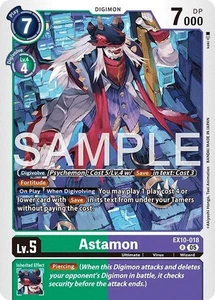 Astamon EX10-018 R Rare Sinister Order NM - Picture 1 of 1
