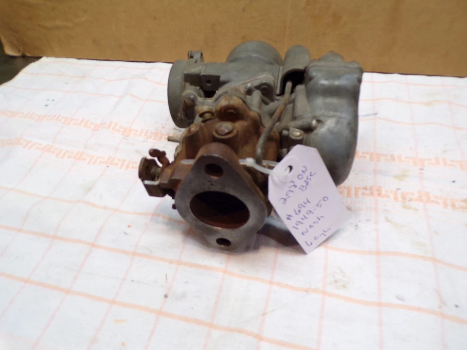 Carburador estrangulador de aire caliente Carter WA1 1949-50 Nash 6cyl Foto 1 de 3