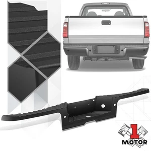 Black Rear Bumper Step Pad w/ Park Sensor Holes for 08-12 Ford F-250 F-350 SD - Picture 1 of 7