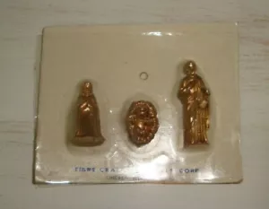 Decorazione Natalizia Vintage fcm Fibra Artigianale - Natività - Nuova - Foto 1 di 2
