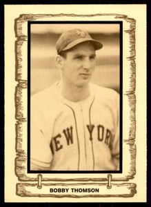 1983 CRAMER BASEBALL LEGENDS SERIES 4 #115 BOBBY THOMSON NEW YORK GIANTS