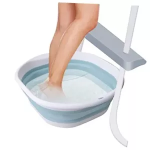 Tlswshsy Portable Pool Foot Bath,Collapsible Pool Foot Wash Basin Tub,Foot  - Picture 1 of 7