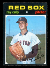 1971 TOPPS OPC O PEE CHEE MLB BASEBALL #660 RAY CULP EX-NM BOSTON RED SOX Card