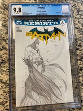 CGC 9.8 Batman #1 Michael Turner Sketch Variant Aspen Comics 2016