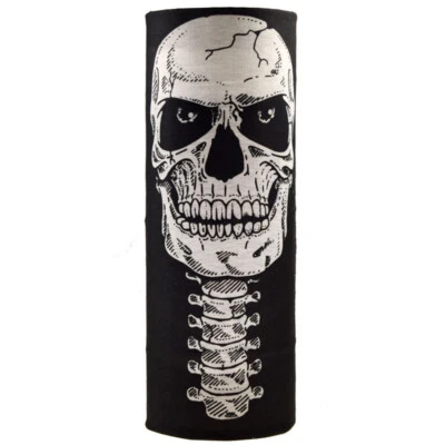 Halloween Skull Face Mask Balaclava Tube Bandana Cover Snood Neck Gaiter Scarf - Image 1 of 4