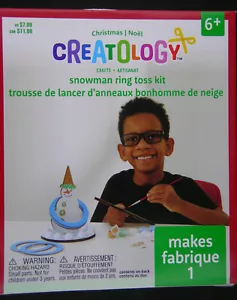 Creatology Pupazzo di Neve Anello Toss Kit Età 6+ Nuovo con scatola - Foto 1 di 4