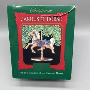1989 Vintage Hallmark "Ginger" Christmas Carousel Horse Collection (4 of 4) - Picture 1 of 10