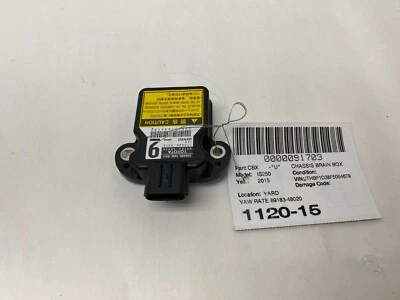 SENSOR DE VELOCIDAD DE GUIÑADA 14-17 LEXUS IS250 IS350 OEM 89183-48020 Foto 1 de 4