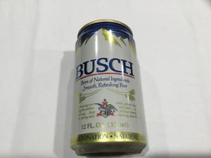 12 oz BUSCH IOWA 5cent refund barcode on the side empty can - Picture 1 of 4