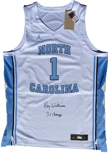 ROY WILLIAMS SIGNED NIKE NORTH CAROLINA TAR HEELS BASKETBALL JERSEY UNC JSA ! - Picture 1 of 6