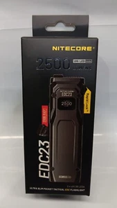 Linterna Nitecore EDC23 2500 Lúmenes USB-C Recargable Ultra Delgada EDC *NUEVA* - Imagen 1 de 2
