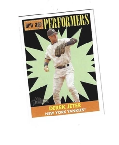2007 Topps Heritage New Age Performers #NP6 Derek Jeter NEW YORK YANKEES - Picture 1 of 1