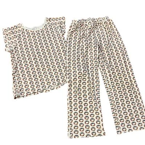Lila & Hayes Maverick Pant Set Girl’s Size 4 Pumpkin Wreaths Fall Pima Cotton - Picture 1 of 4