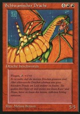 MTG-schiwanischer Dragon/Shivan Dragon (FBB 177/306 de EX)