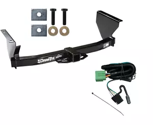 Trailer Tow Hitch For 99-04 Jeep Grand Cherokee All Styles w/ Wiring Harness Kit - Picture 1 of 6