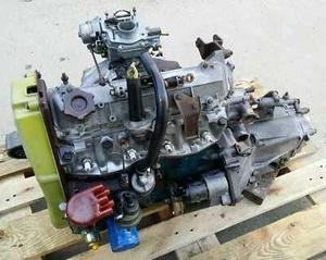 fiat X19 x1/9 engine motor gearbox weber distributor 1xbolt 1.5L 5 speed bertone - Picture 1 of 2