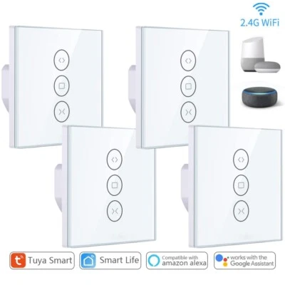 MARKENLOS Alexa Jalousieschalter, WLAN WIFI Rolladenschalter Rolladensteuerung mit Timer