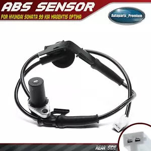 ABS Wheel Speed Sensor for Hyundai Sonata 99 Kia Magentis Optima 2001 2002 Rear - Picture 1 of 8