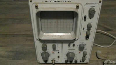 Osciloscopio antiguo vintage Hameg HM312 como está para piezas Foto 1 de 4