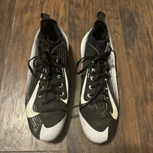 Botines de béisbol softbol Nike Lunar Vapor Trout negro blanco 654853-010 talla 12 - Imagen 1 de 14