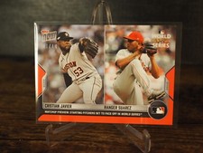 2022 Topps Now #WSM-12 Cristian Javier Ranger Suarez WS Red Parallel 3/10