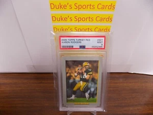 Tarjeta de novato Topps Turkey Red 2005 - Aaron Rodgers #221 - PSA 9 como nueva - PAFX16 - Imagen 1 de 2