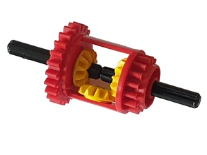 LEGO Technik 1 x Differential Getriebe 6 teilig #6573 rot - Bild 1 von 1