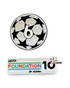 FC Bayern München Liverpool Matchworn Champions League Patch Set ab 2025 - Bild 1 von 1