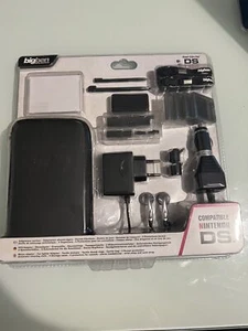 pack accessoires nintendo DS - DS LITE noir chargeur ecouteur sacoche range jeux - Photo 1/3