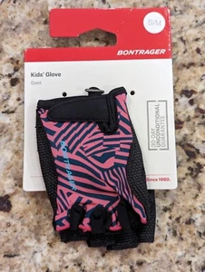 Bontrager Kids' Bike Glove pink pattern size kids S/M - Picture 1 of 8