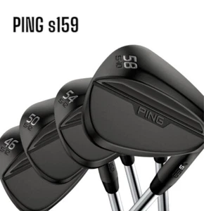 PING s159 Midnight Wedge set 46, 50, 54 & 58 / AWT 3.0 LITE R - Picture 1 of 2