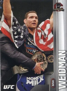 2015 Topps UFC Champions Base #188 Chris Weidman - Picture 1 of 2