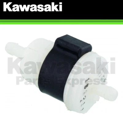 NEW 2007-2025 GENUINE KAWASAKI BRUTE FORCE 300 KFX 50 90 FUEL FILTER 14043-Y002 - Image 1 of 4