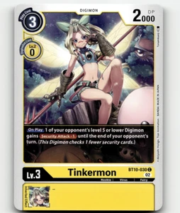 Digimon Tinkermon Xros Encounter BT10-030 C - Picture 1 of 1