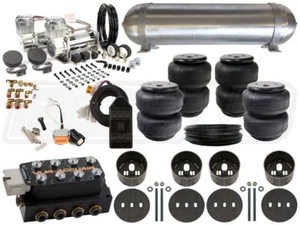 Complete Air Ride Suspension Kit - 1971-1976 Cadillac DeVille LEVEL 3 - 3/8" - Bild 1 von 2