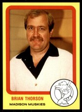 1988 Madison Muskies Police Brian Thorson Madison Muskies #24