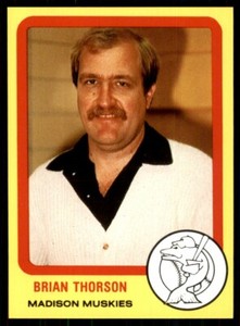 1988 Madison Muskies Police Brian Thorson Madison Muskies #24