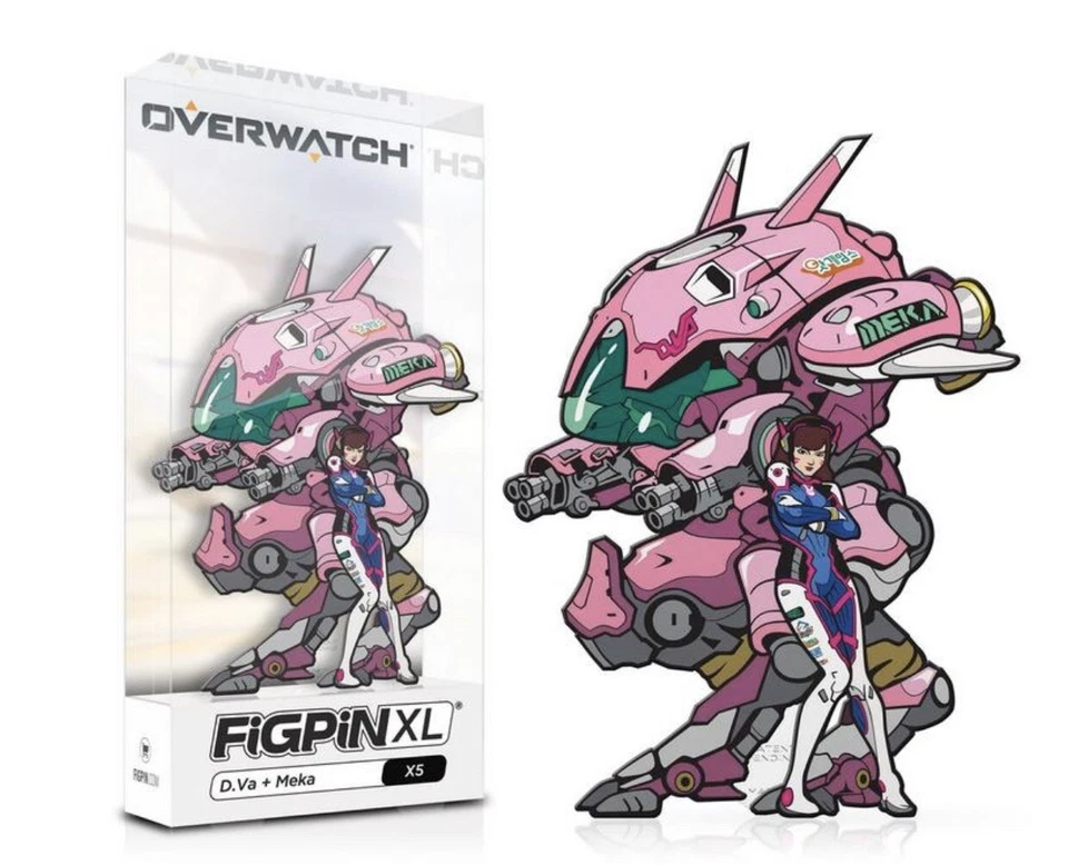 D.Va + Meka XL FiGPiN - Overwatch Foto 1 de 1
