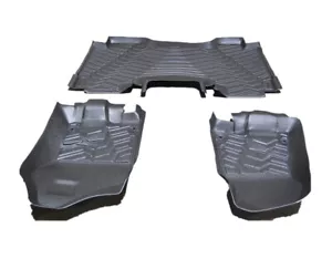 3D Floor Mat For 2019 Ram 1500 Crew Cab All Weather Protection TPE Liners Cover - Picture 1 of 5