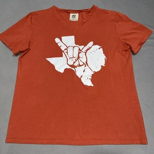 Comfort Colors University Of Texas Longhorns V Neck Short Damen M orange -4760 - Bild 1 von 14